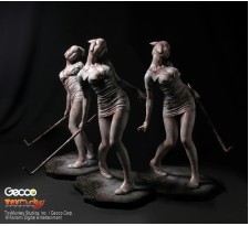 Silent Hill 2 Statue 3-Pack 1/6 Bubble Head Nurse Limited Edition